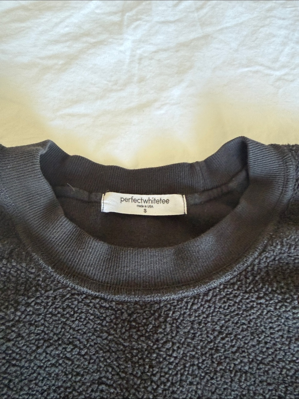 ziggy oversized reverse fleece oversized crew neck sweatshirt (s) EUC - Picture 5 of 6